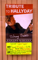 Seurre: tribute to Hallyday