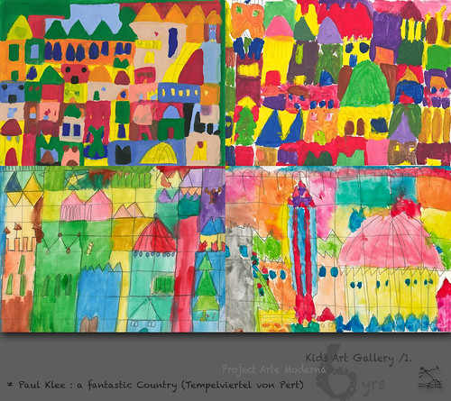 6 yrs) _1* Paul Klee : "a fantastic Country"  /Tempelviertel von Pert by SeRGioSVoX