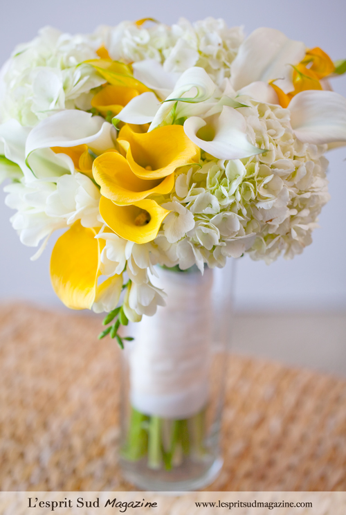Hand-tied bridal bouquet
