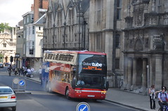 Oxford and the Oxford Tube Bus Service