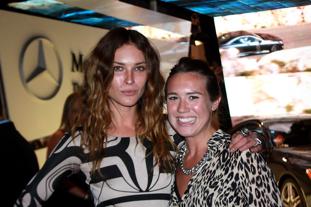 erin wasson and me in the tents