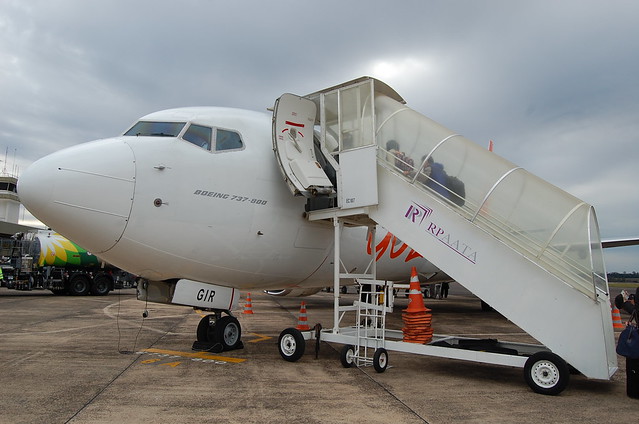 Boarding GOL G31717 at Foz do Igua u Airport