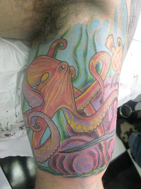 Tatuagem Polvo Octopus Tattoo O novo Site do Micael Tattoo Studio j est 