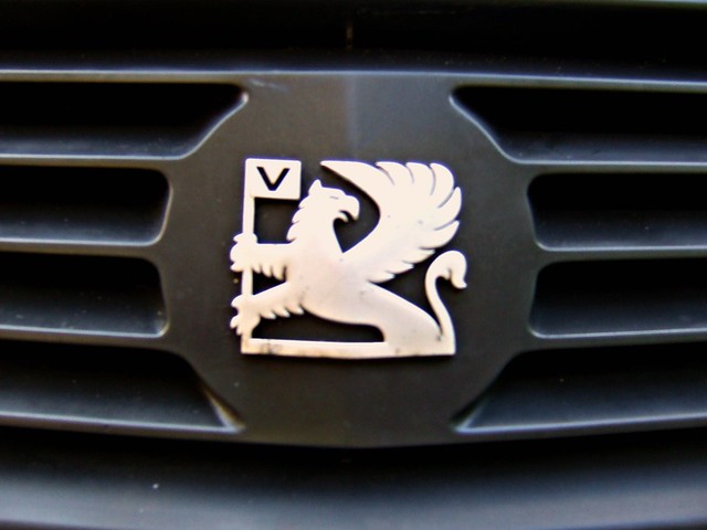 the 1980s Vauxhall logo is