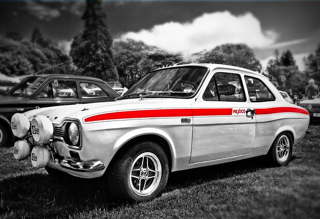 The classic shaped Escort Mk1love these carsreminds me of being a 