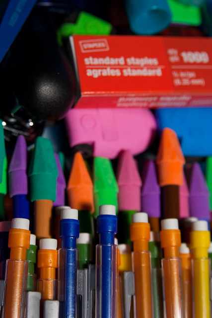 School Supplies Pencils Erasers August 07, 20102 | Flickr - Photo Sharing!