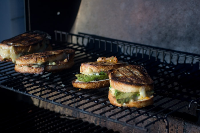 Weekend.Grilled Cheese Sandwiches.