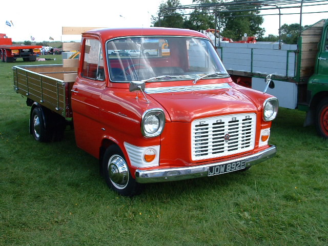 Ford transit mk1 bull nosed pickup detling steam and transport show 2005