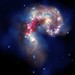 Galaxies Collide in the Antennae Galaxies (NASA, Chandra, Hubble, Spitzer, 08/05/10)