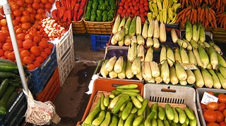 Markt in Mires - Bazaar in Mires