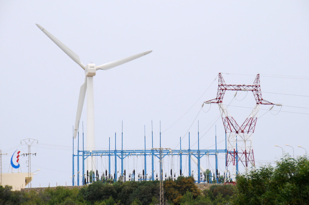Wind turbine farm. Tunisia. Photo: Ãƒâ€šÃ‚Â© Dana Smillie / World Bank
