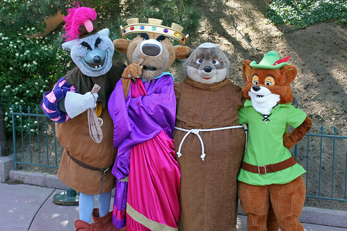 The Sherwood Forest gang pose for our cameras