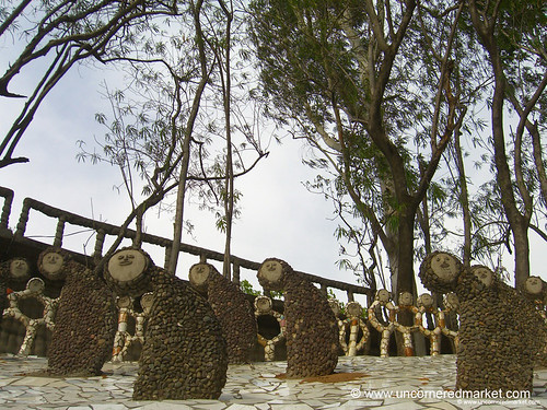 Little Creatures from Nek Chand's Rock Garden Chandigarh India