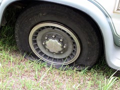 RV Tire Blow-out