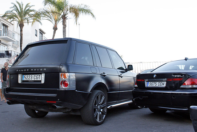 Range Rover Matte Black Puerto Ban s Marbella