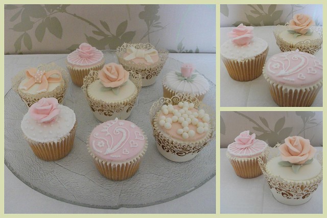 Vintage Wedding Cupcakes Those of you who know me will know that I tend not