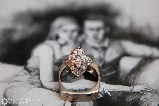 065ct Diamond Wedding Ring with Matching Wedding Band 14k White Gold