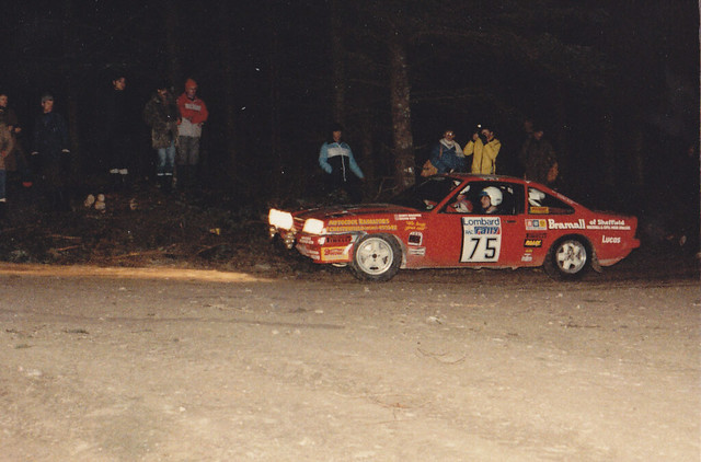 RAC Rally 1983 Car 75 Opel Manta GT E