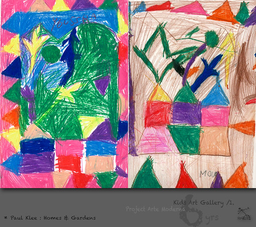 6 yrs) _1* Paul Klee: "Homes & Gardens" // Himmelsblüten über dem gelben Haus by SeRGioSVoX