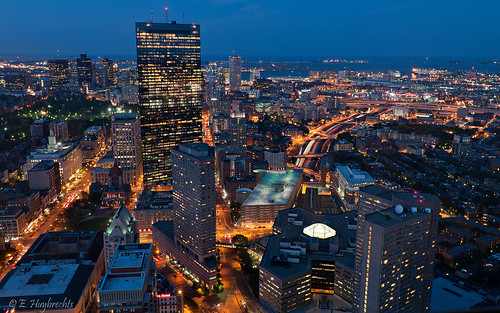 Photo: Boston à l'heure bleue