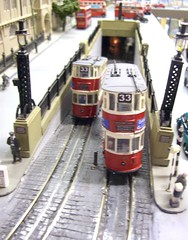 Kingsway Subway OO model tram layout