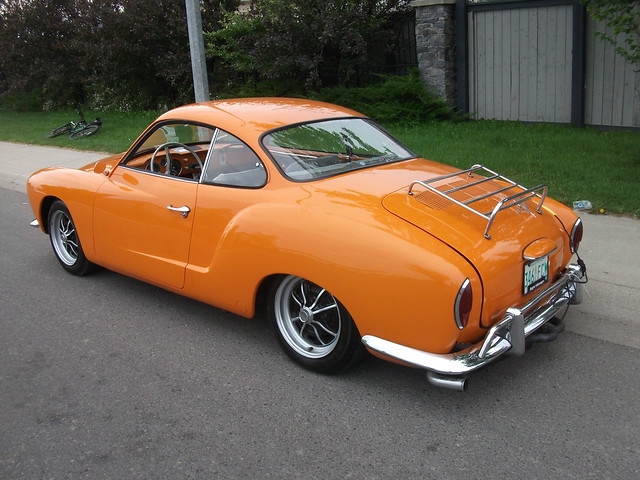 1960 Volkswagen Karmann Ghia in orange