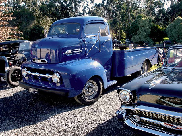 1952 Ford Cab Over Engine Truck by Michelle OFF ON