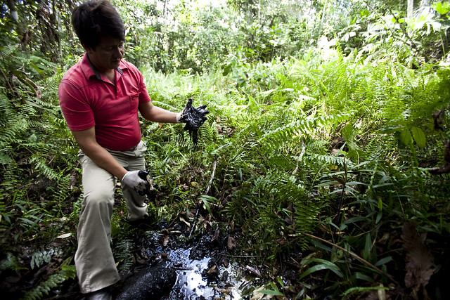 Amazon oil spill