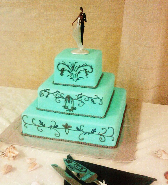 turquoise and brown wedding wedding blue brown
