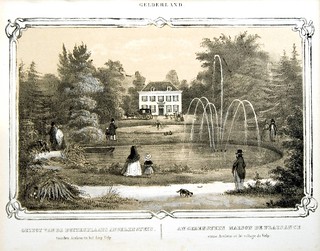 A. Wijnantz, litho van huis Angerenstein, 1845