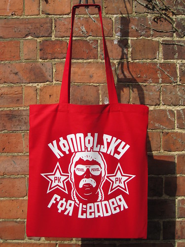 Konnolsky For Leader bag by deathgob