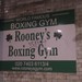 Rooney's boxing gym