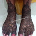 Ammani's Bridal henna feet