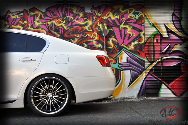 CONCEPT ONE EXECUTIVE RS20 FITTED ON A SLAMMED 2010 LEXUS GS350