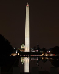 Washington Monument and Capitol Building