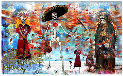 dias de los muertos (apparition) by Stephen R Mingle /Gonzo®