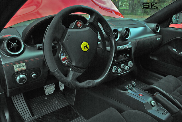 Ferrari 599 GTO Interior Cockpit