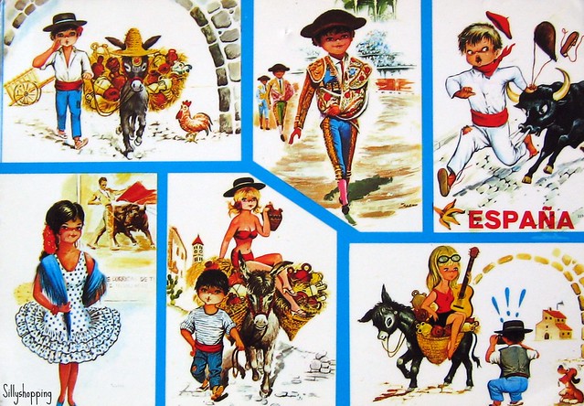 vintage spanish postcards