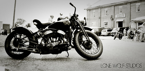 1942 Harley WLA by Chad Berger Photography