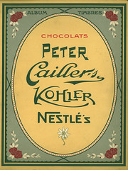 Album Timbres / Chocolats PETER, Cailler's, KOHLER, Nestlé's
