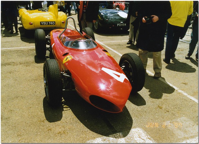 1961 Ferrari 156 F1 Sharknose Replica Goodwood Festival of Speed 1997