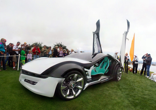 The Alfa Romeo Pandion is a fully drivable highly provocative sports car