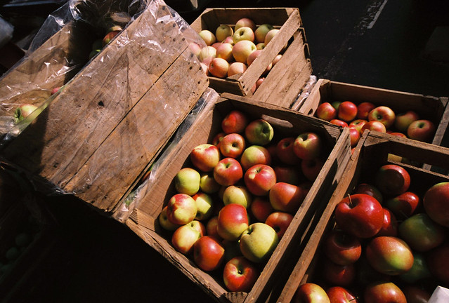 Crates of apples  Flickr - Photo Sharing!