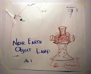 Near Earth Object Lamp