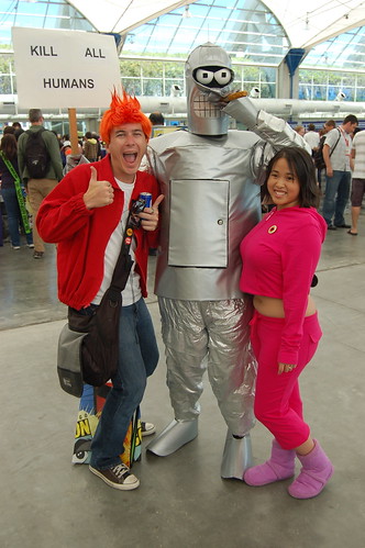 Comic Con 2010: Futurama Crew