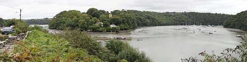 The view from the Heron Inn, Malpas by Stocker Images
