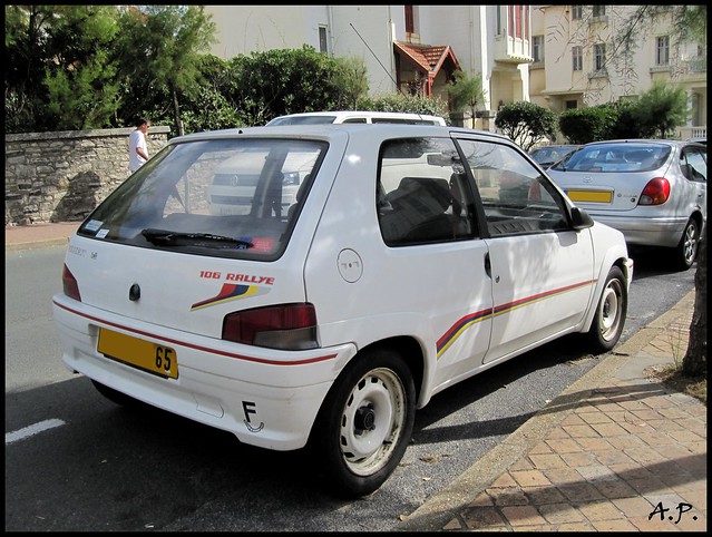 Peugeot 106 Rallye This must be fun to drive Biarritz Aquitaine France 