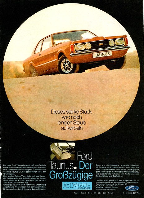 1971 Ford Taunus GT Germany 