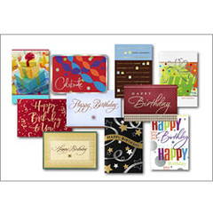 Birthday Card Assortments for Business
