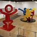 Installation View, Deitch Projects 2005, Painted Aluminum Sculptures 2